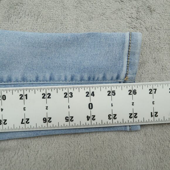 Wallflower Jeans Junior's Size 9 Short Blue Mid-Rise Ultra Fit Skinny 26" Inseam - Picture 3 of 16